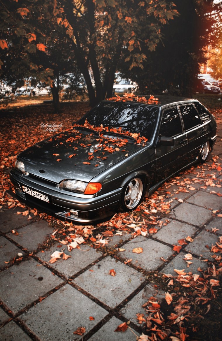 ВАЗ 2114 мокрый асфальт БПАН