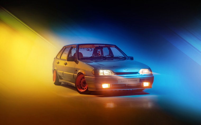 Хулигански Лада 2114