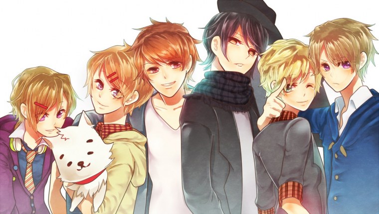 Аниме группа друзей