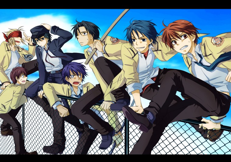 Аниме компания парней