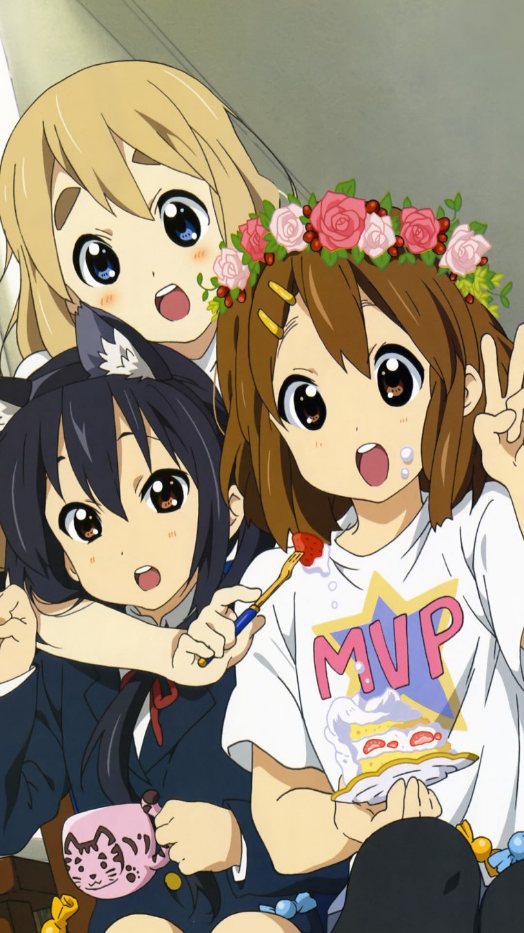 Четыре лучшие подруги аниме