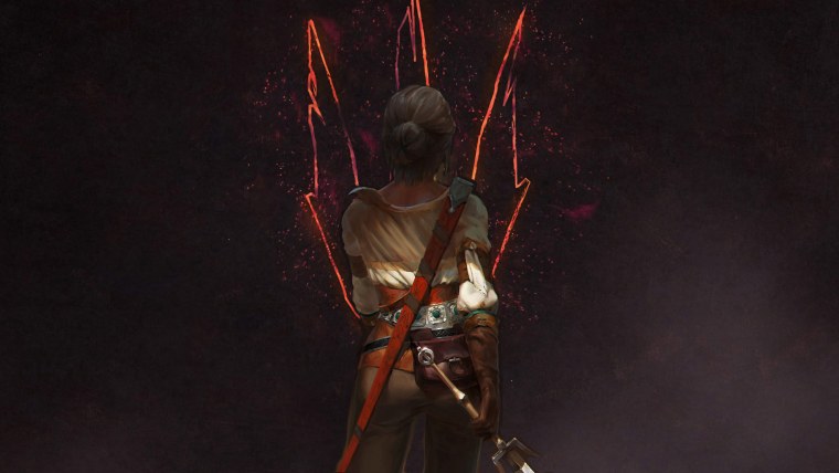 Фон Ведьмак 3 Цири