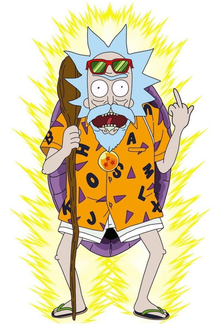 Рик и Морти Наруто