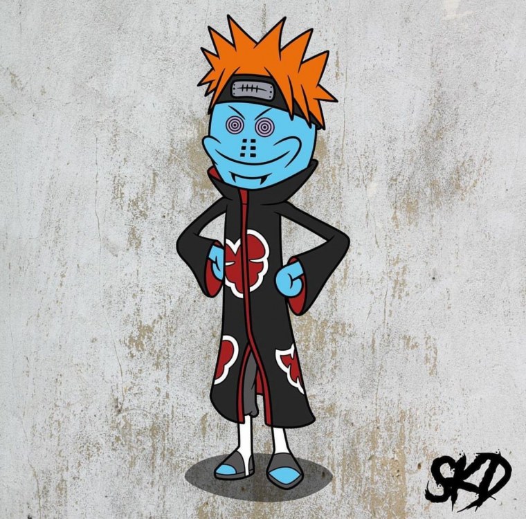 Рик и Морти в мире Наруто