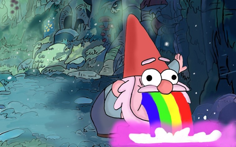 Гравити Фолз блюющий Гном