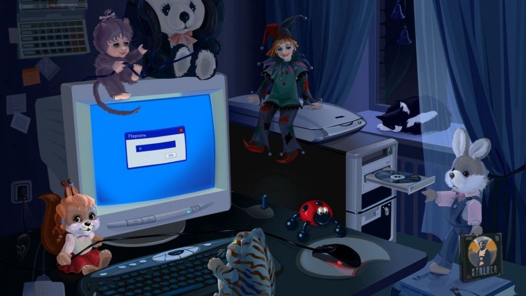 Компьютер арт