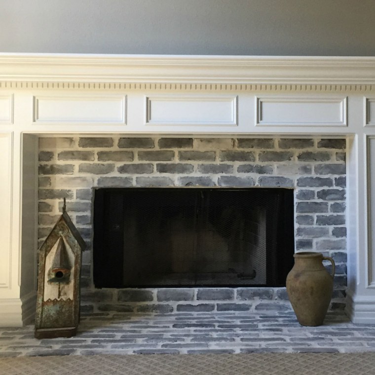 Фактура камин