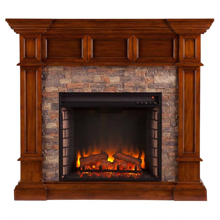 Камин без фона