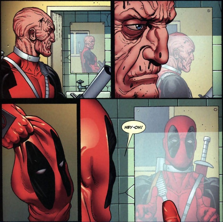 Дэдпул без маски комикс