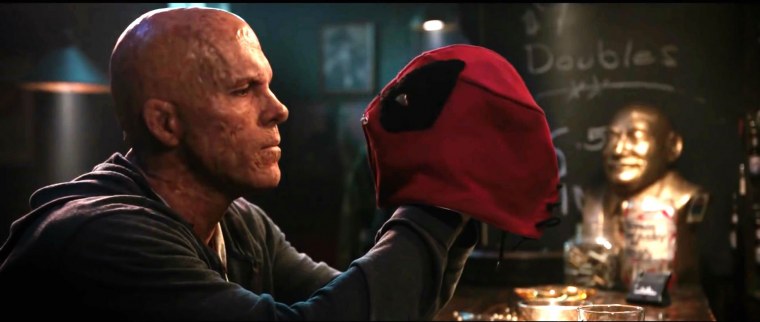 Изуродованное лицо Дэдпула