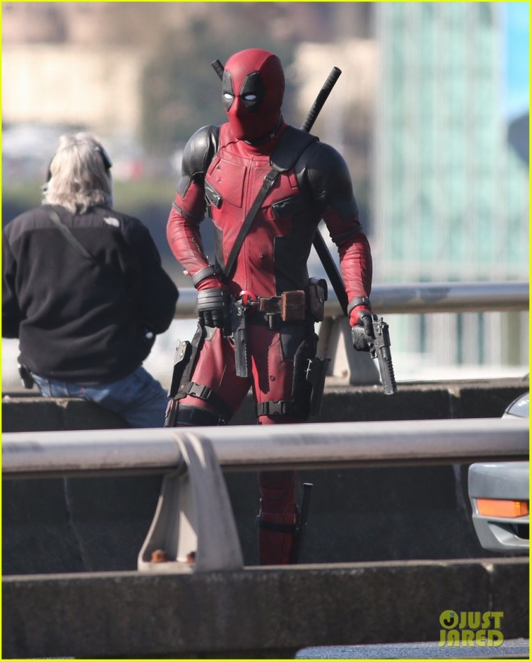 Дэдпул в реальной жизни без маски