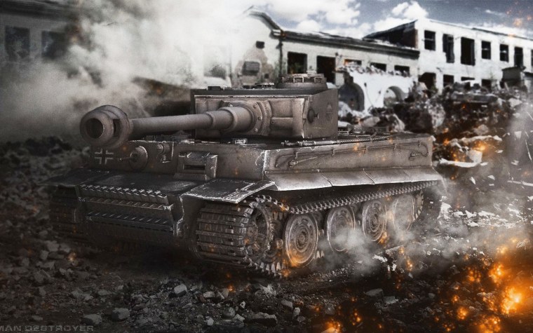 Белый тигр танк призрак