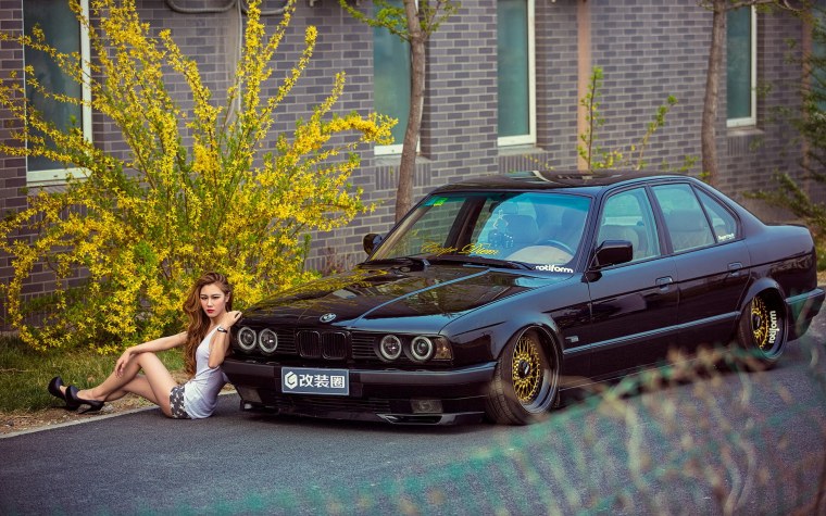 BMW e34 портвейн