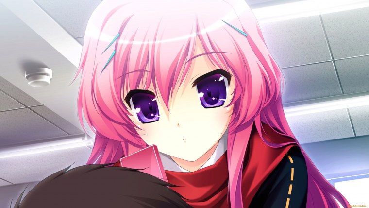 Аниме с розовыми волосами