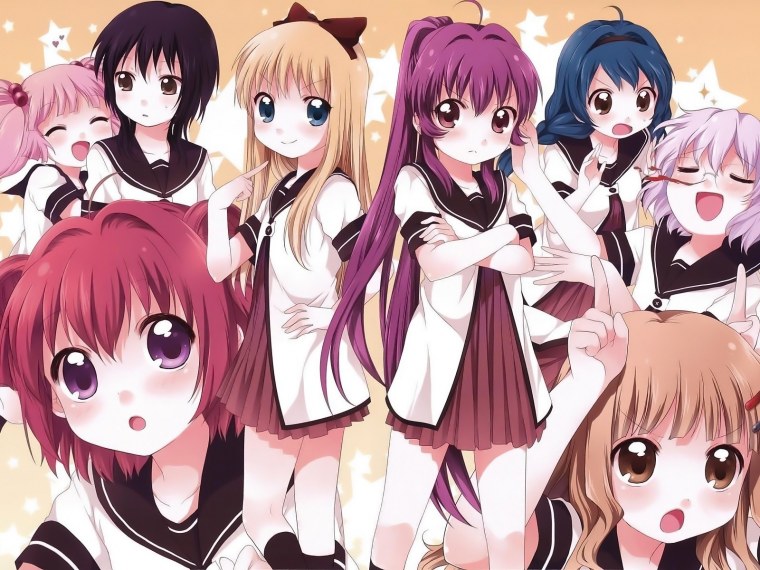 Yuru Yuri мультсериал