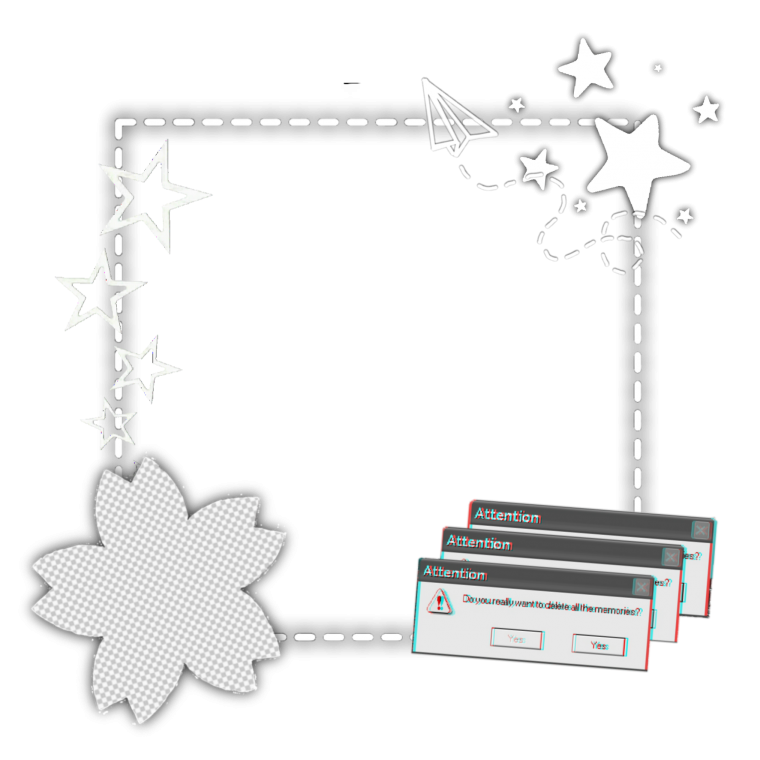 Overlay украшения на прозрачном фоне