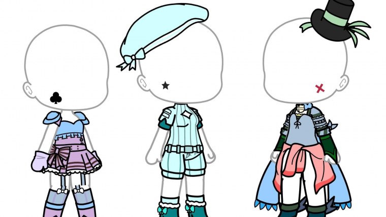 Мужские волосы гача лайф без фона