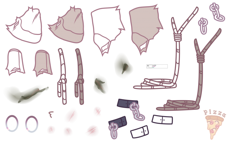 Предметы для обработки гачи