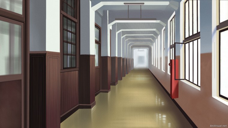 Нарисованный коридор