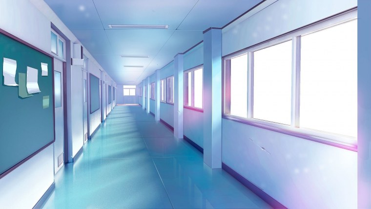 Фон коридора школы для гача лайф