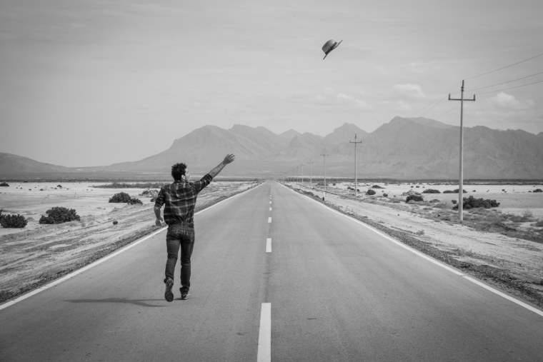 Путник на дороге