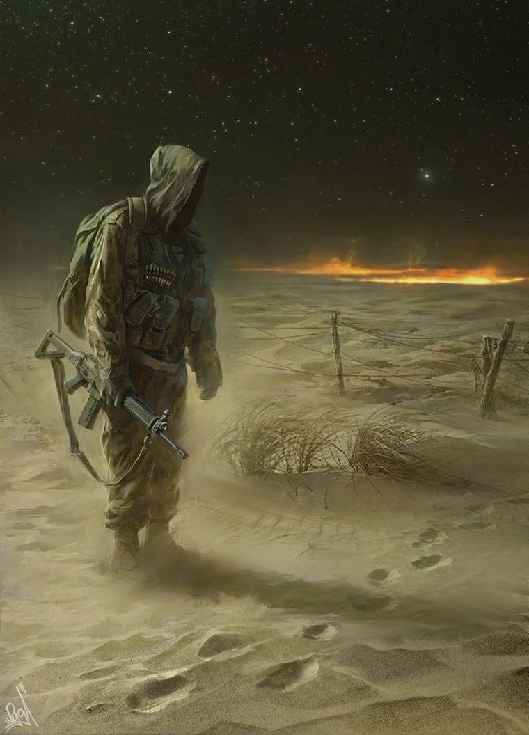 Сталкер Странник арт