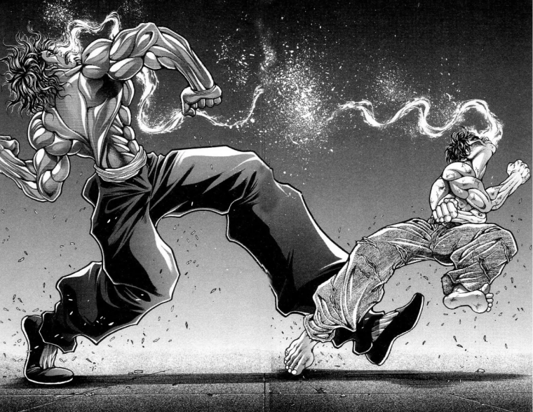 Боец баки Ханма баки