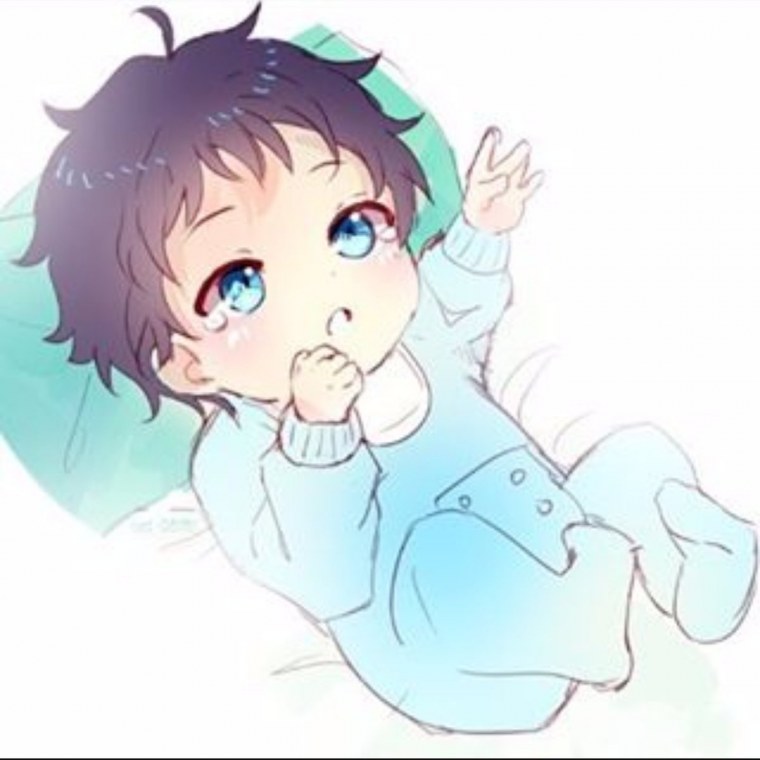 Аниме младенец мальчик