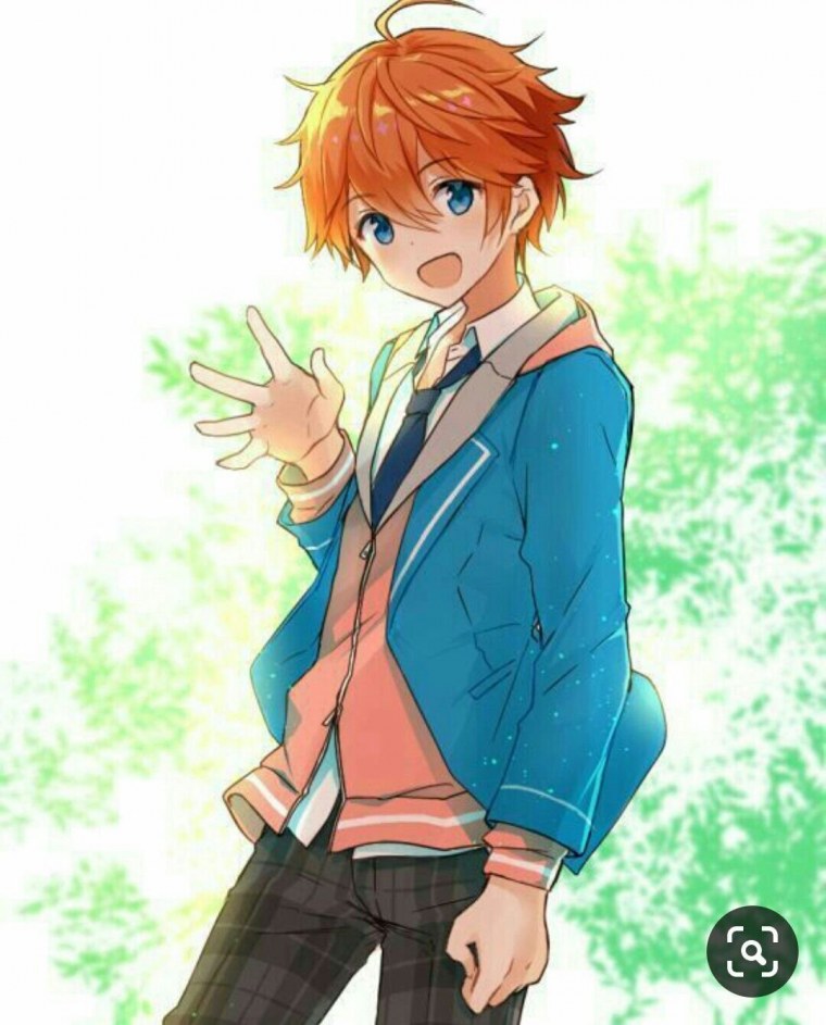 Рыжий мальчик аниме