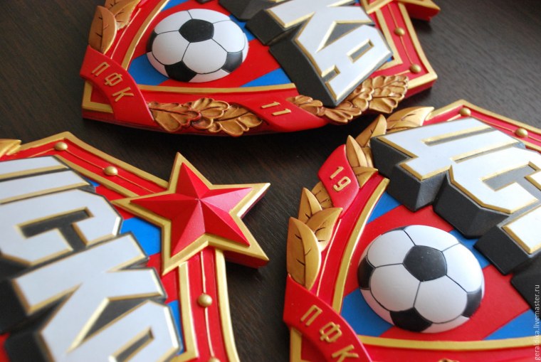 Футбольные постеры ЦСКА