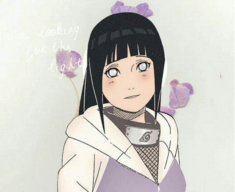 Хината Хьюга в очках