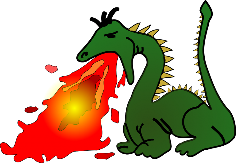 Змей Горыныч зеленый