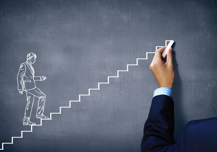 Человек на вершине горы