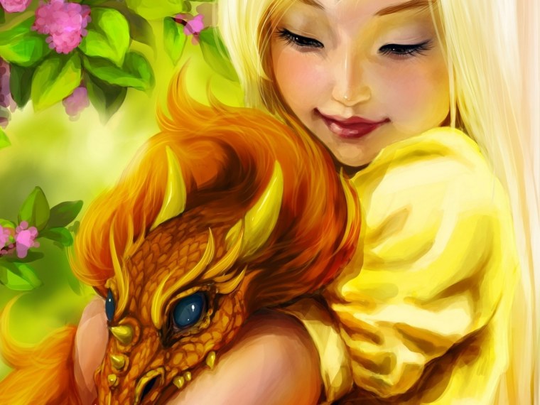 Девочка и дракон