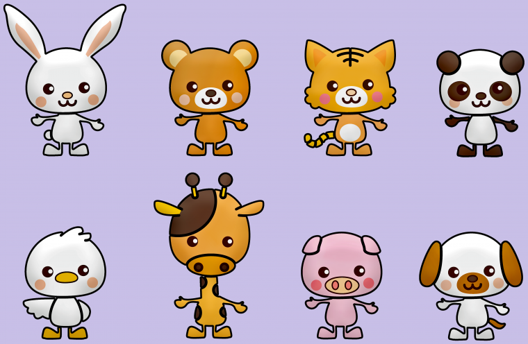 Кавай зверюшки