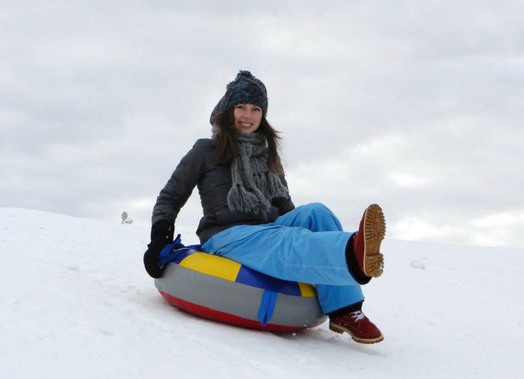 Санки - тюбинг 108 см Декатлон