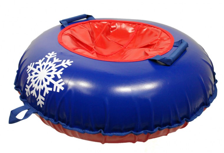 Тюбинговая горка в парке искусств Музеон