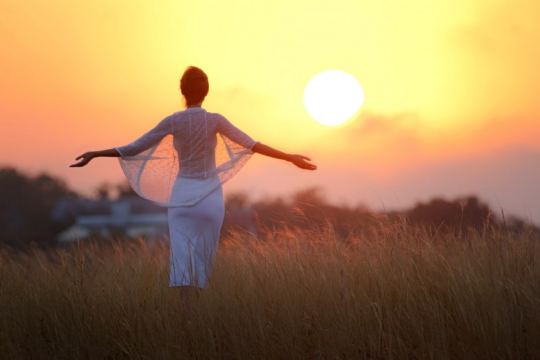 Девушка солнце