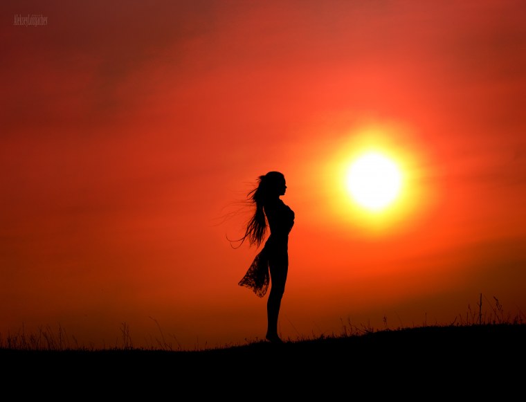 Девушка солнце