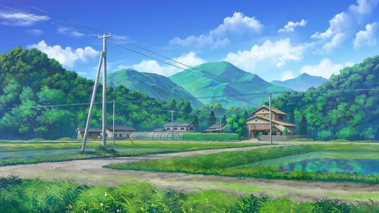 Wallpaper 4k anime Summer aesthetic