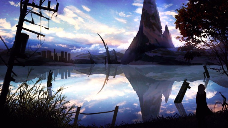 Anime природа