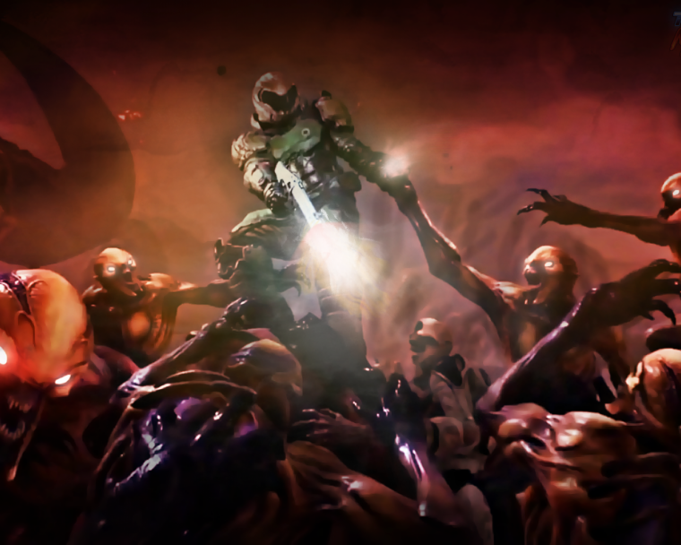 Doom 2016 Doom Slayer