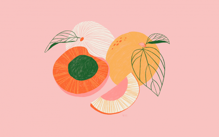 Эстетика персикового цвета