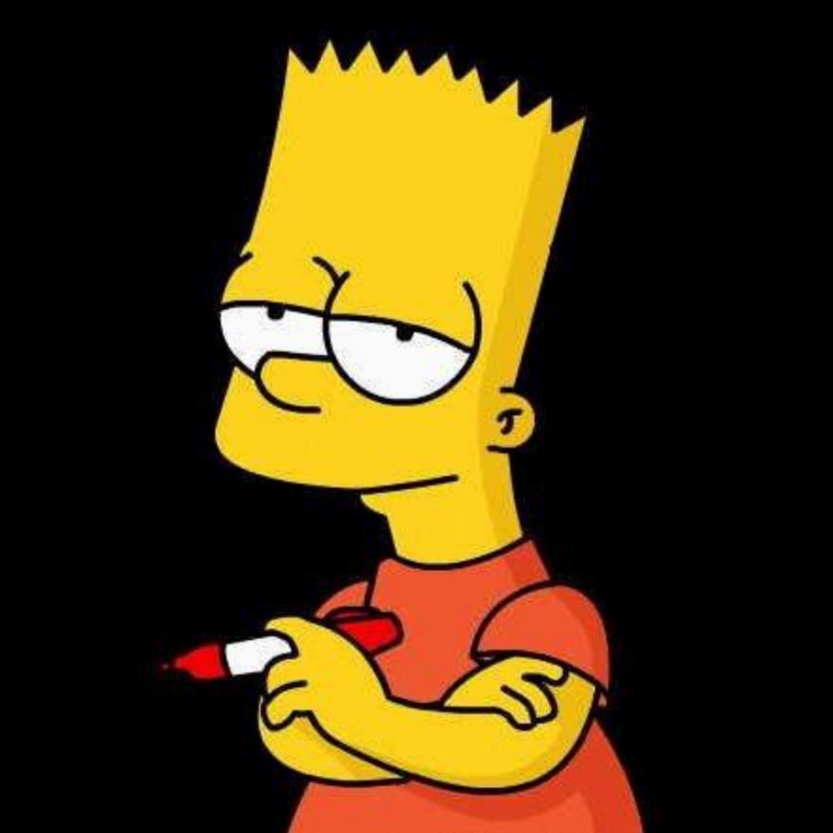Барт симпсон на аву