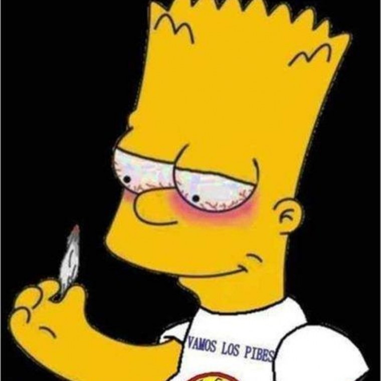 Наркоманский барт симпсон