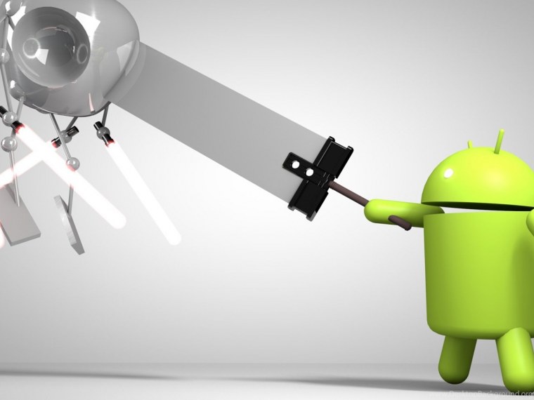 Синие обои на андроид