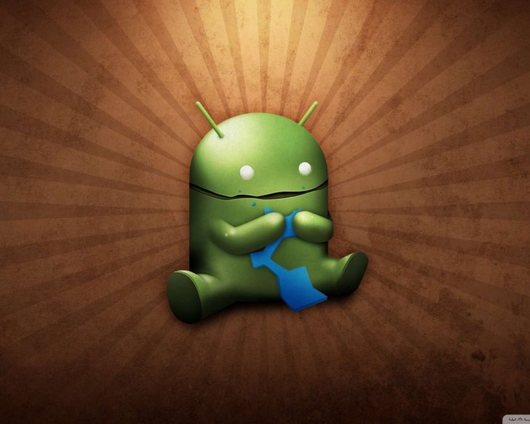 Логотип зеленый робот