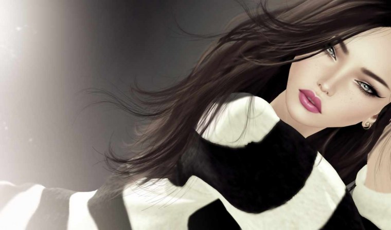 Красивая девушка арт