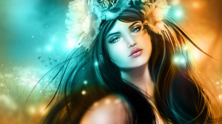 Рисунки девушек на рабочий стол