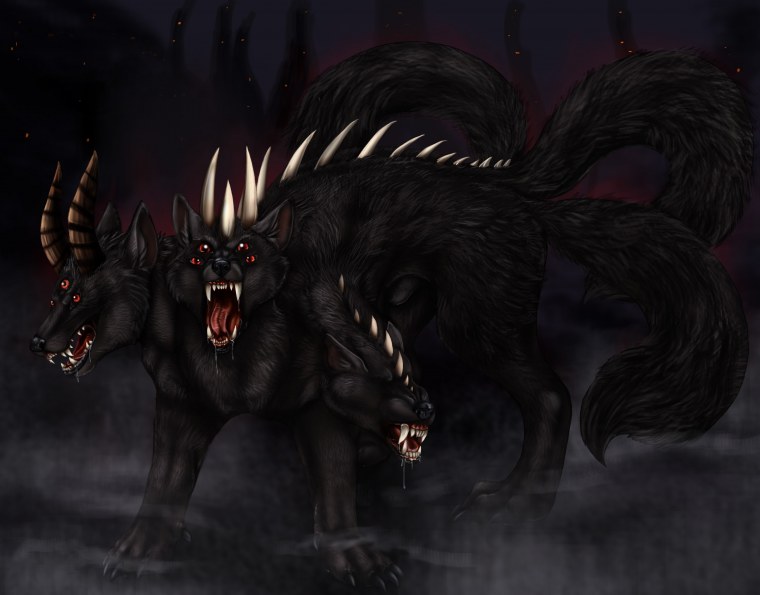 Блэк Вольф арт волка